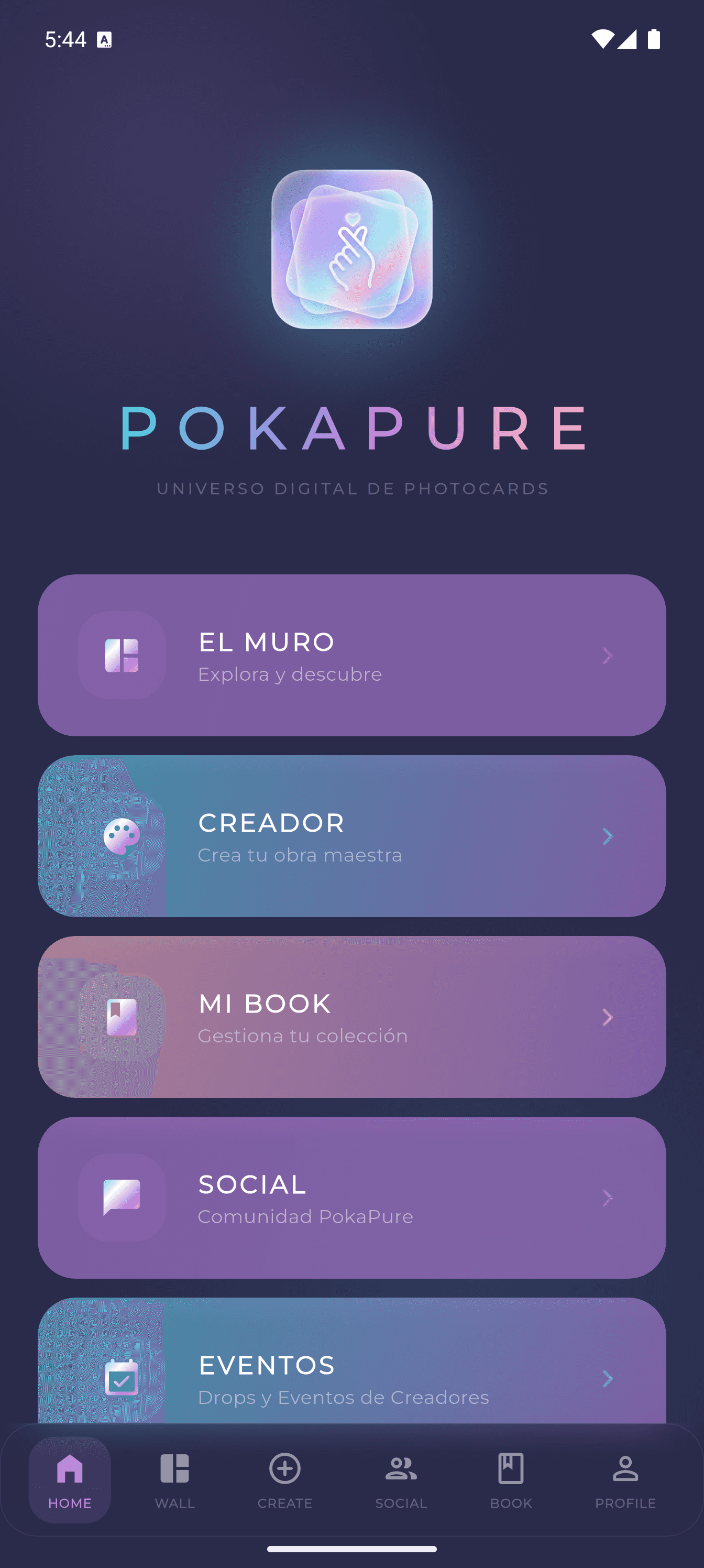 PokaPure App Screen 1